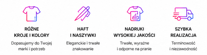 Odzież reklamowa z nadrukiem